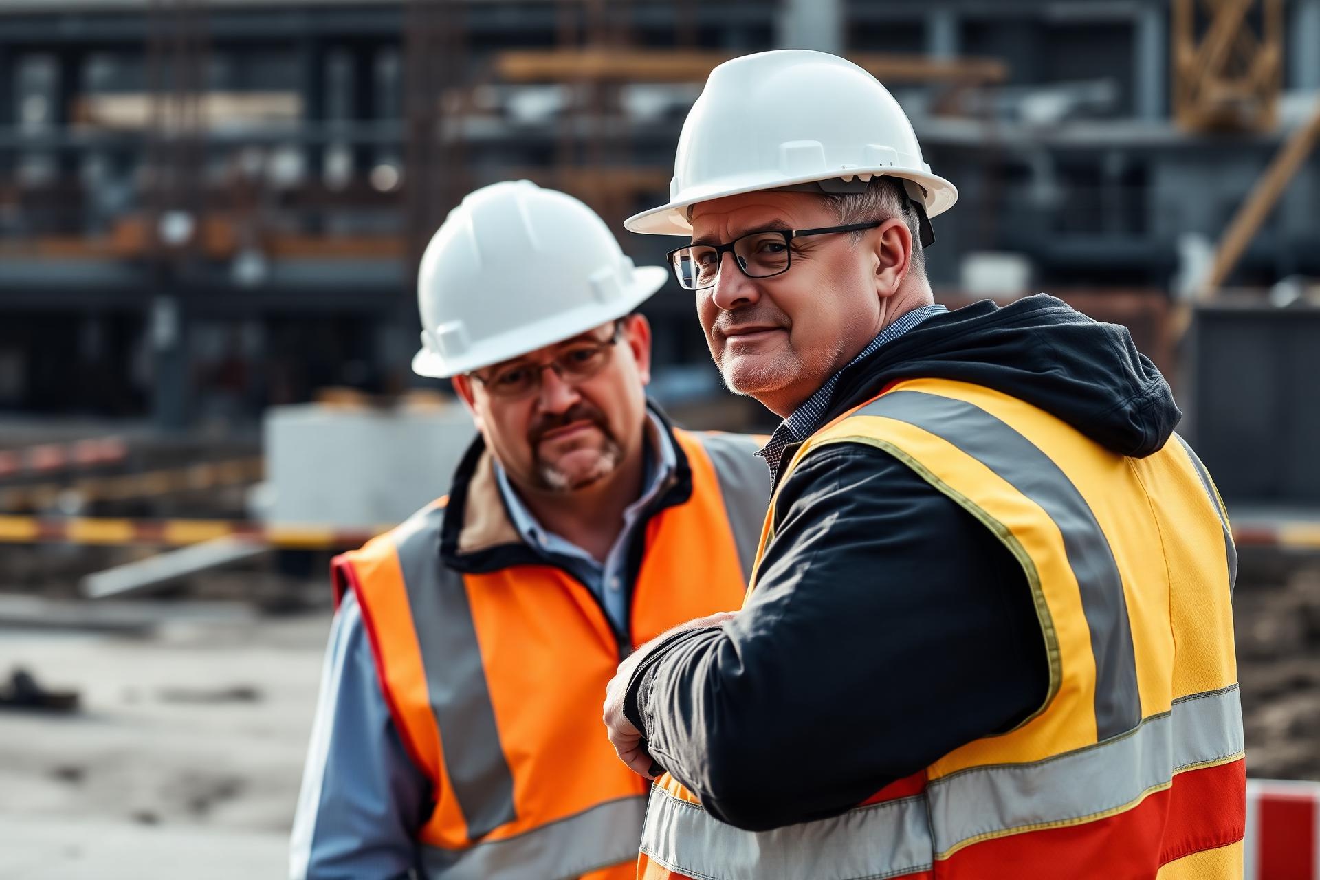 AB Companies leadership on site